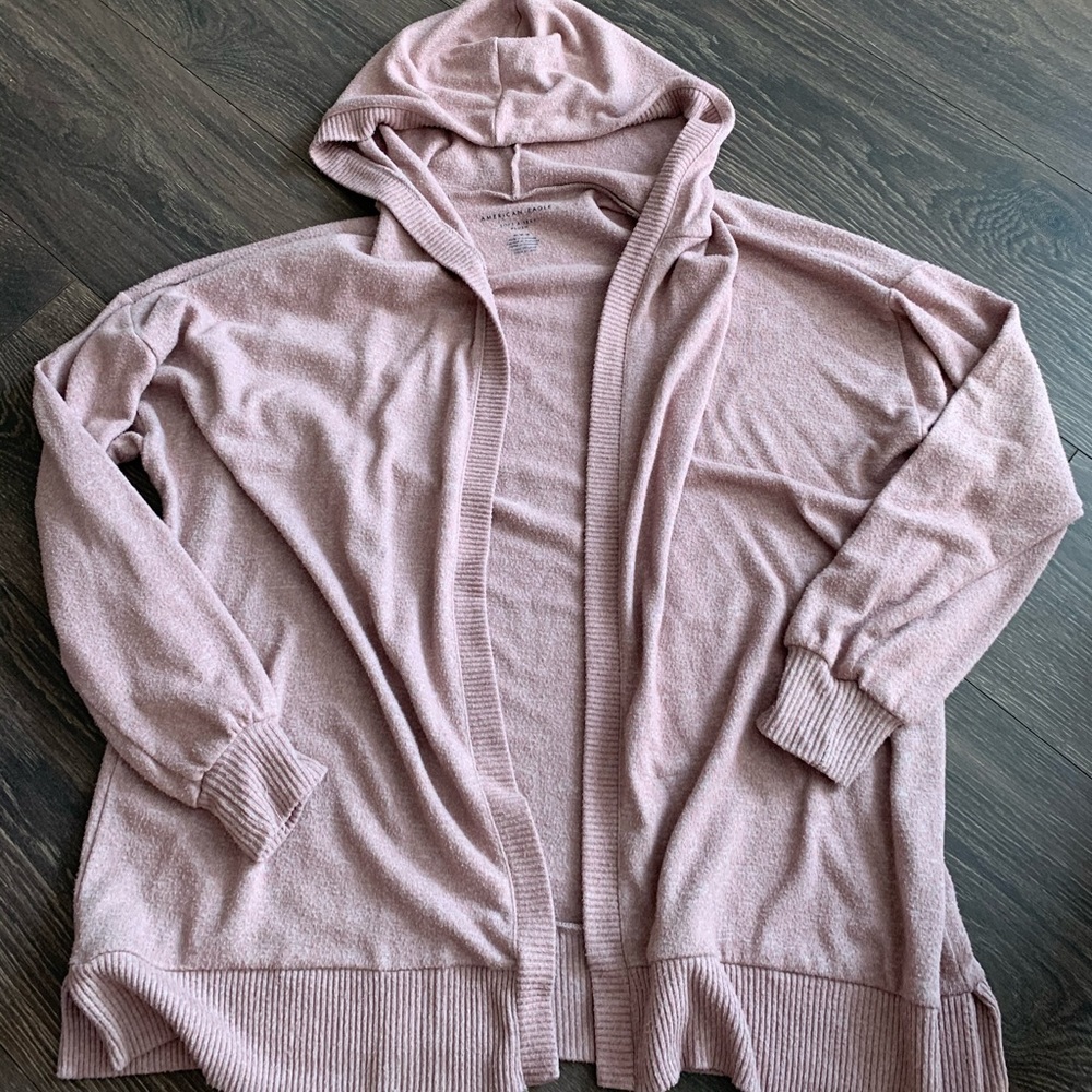 American Eagle Plush Cardigan